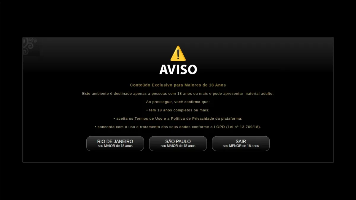 Captura de la página de inicio de Barravipsrio